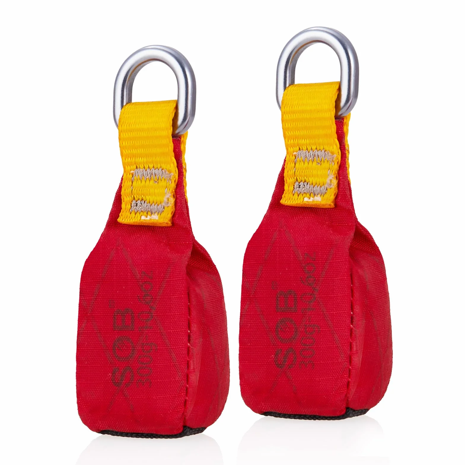 SOB Outdoor Sac de Lancer Poids pour Arboristes et Escalade - Lot de 2 avec Anneau en D, Pochette Polyvalente pour Rochers et Arbres (Sandbag d’Escalade)