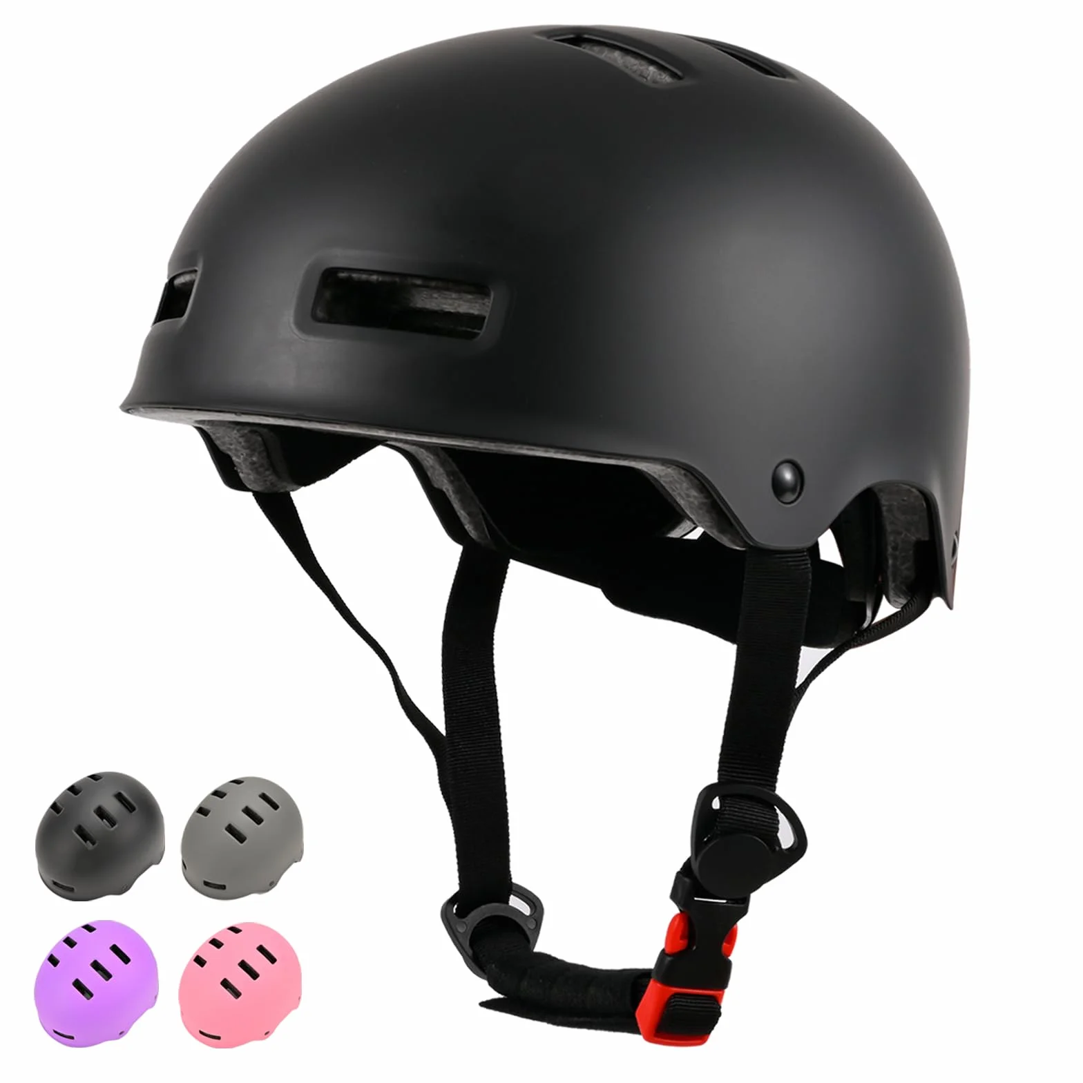 Casque Vélo pour Enfants Filles Garçons Adolescents et Adultes, Réglables Casques de Protection pour Enfants pour Le Multi-Sports Cyclisme Skateboard Patinage Trottinette