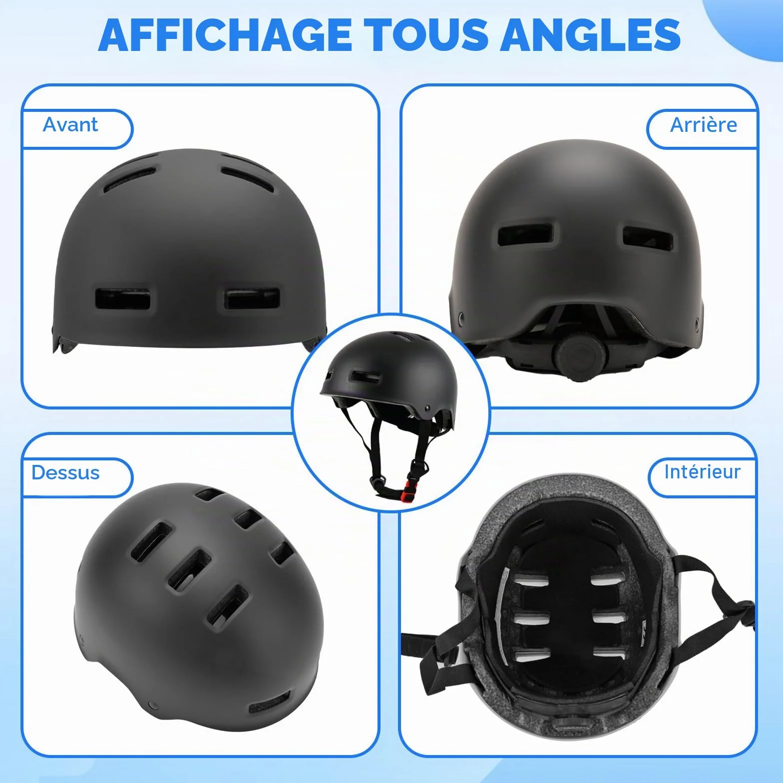 Casque Vélo pour Enfants Filles Garçons Adolescents et Adultes, Réglables Casques de Protection pour Enfants pour Le Multi-Sports Cyclisme Skateboard Patinage Trottinette