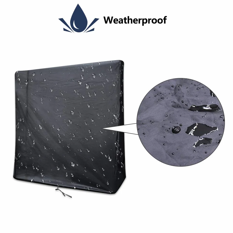 Premium Table Tennis Cover Couverture de Table de ping-Pong imperméable pour Noir intérieur et extérieur