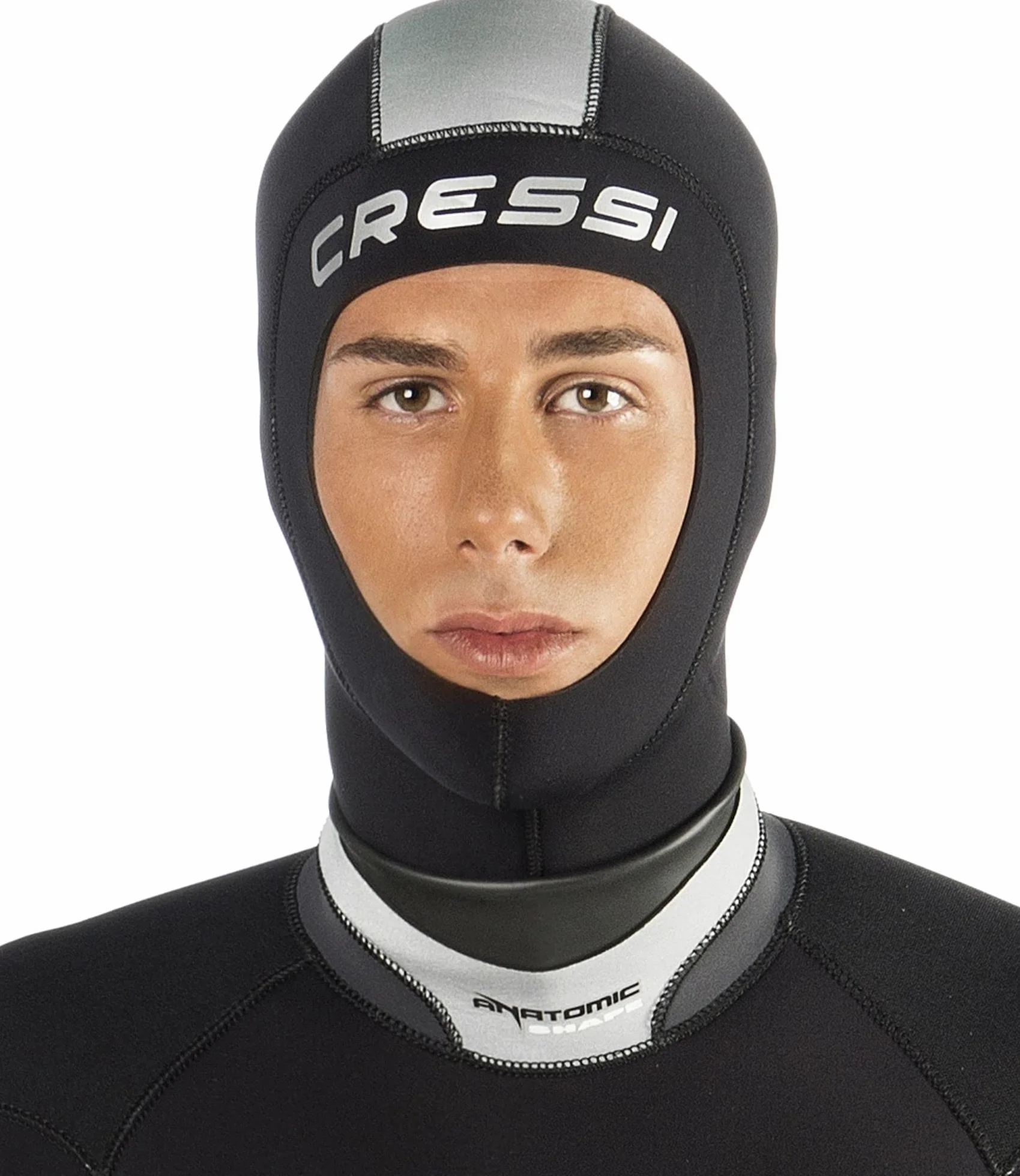 Cressi Hood Man - Cagoule de Plongée pour Les Hommes en Premium Néoprène de 5mm